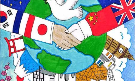 ３３５－B地区　平和ポスター選考会