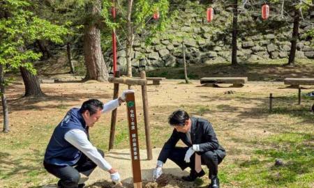 憩いの和歌山城復旧アクティビティ
