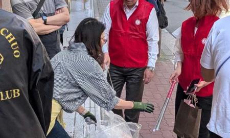 心斎橋清掃活動